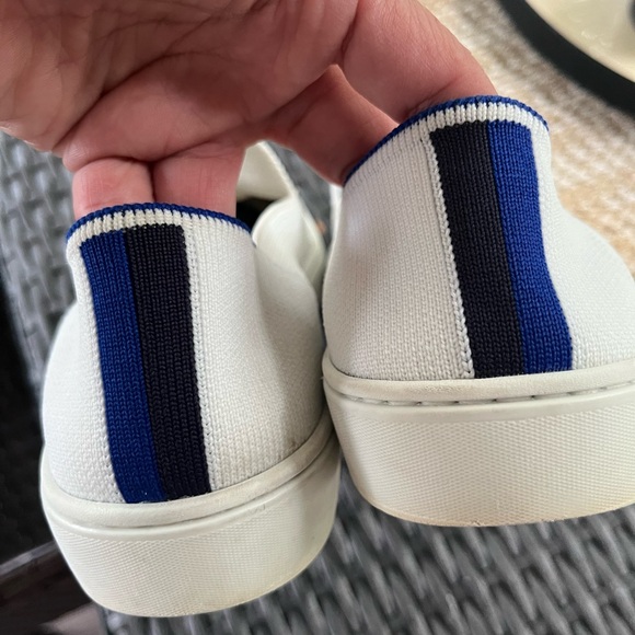 Woman’s Rothy’s White Slip-On Shoes - Picture 6 of 8